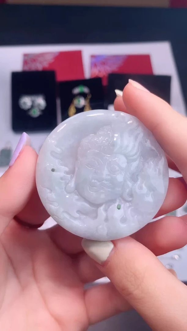 颈饰未镶嵌翡翠0芹0翡翠珠宝768