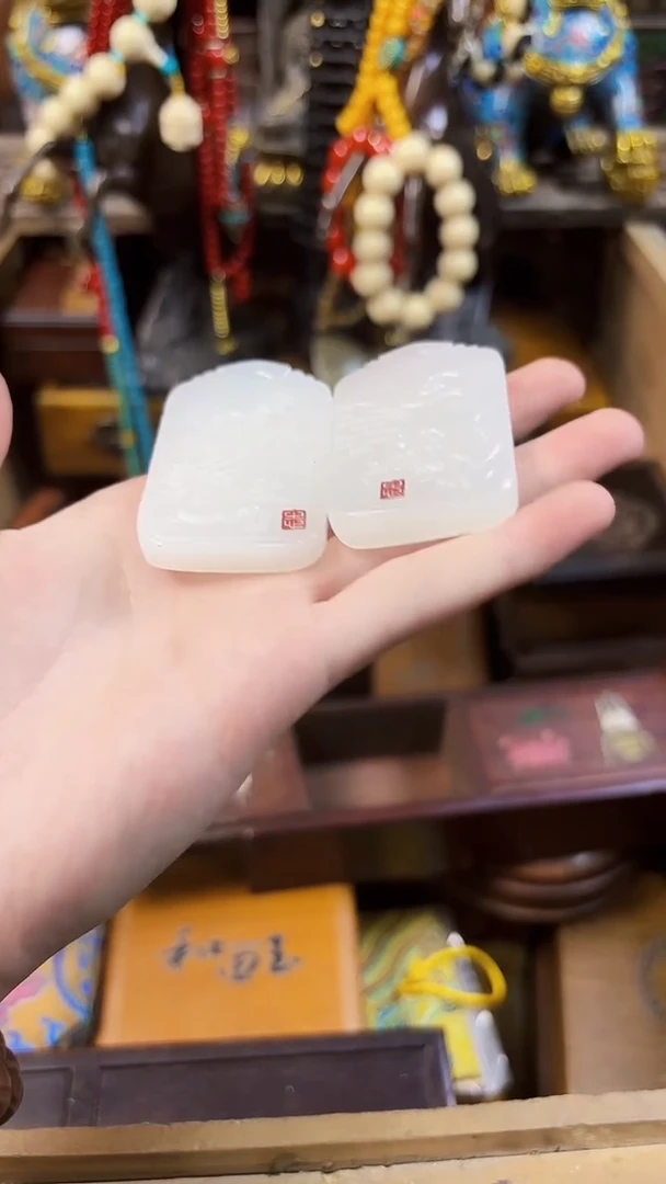 和田玉未镶嵌挂件乘核百货精选1111