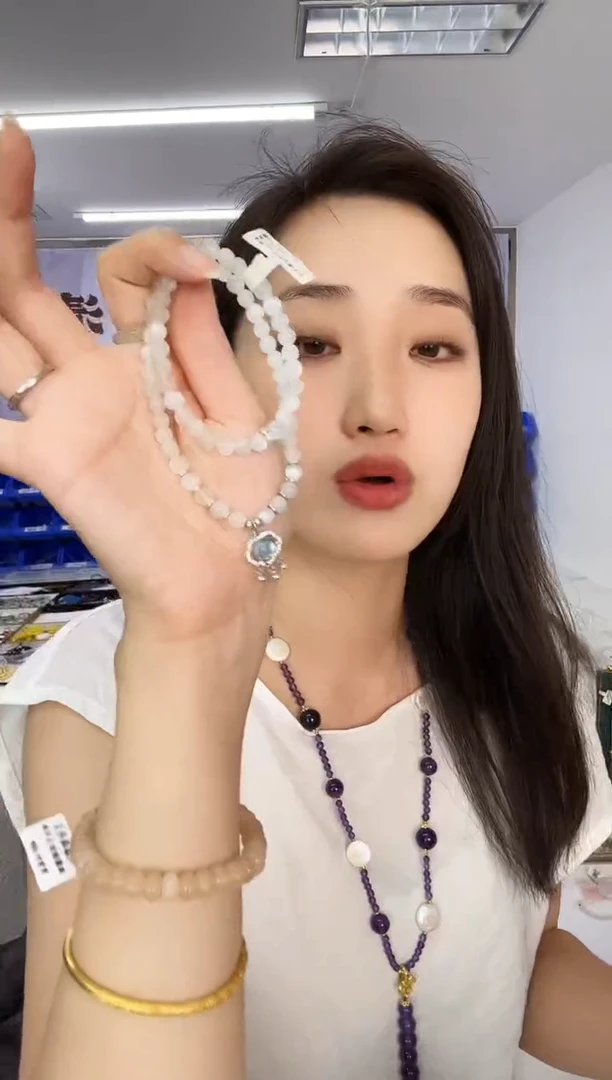手链未镶嵌月光石天然珠宝多样性发其一
