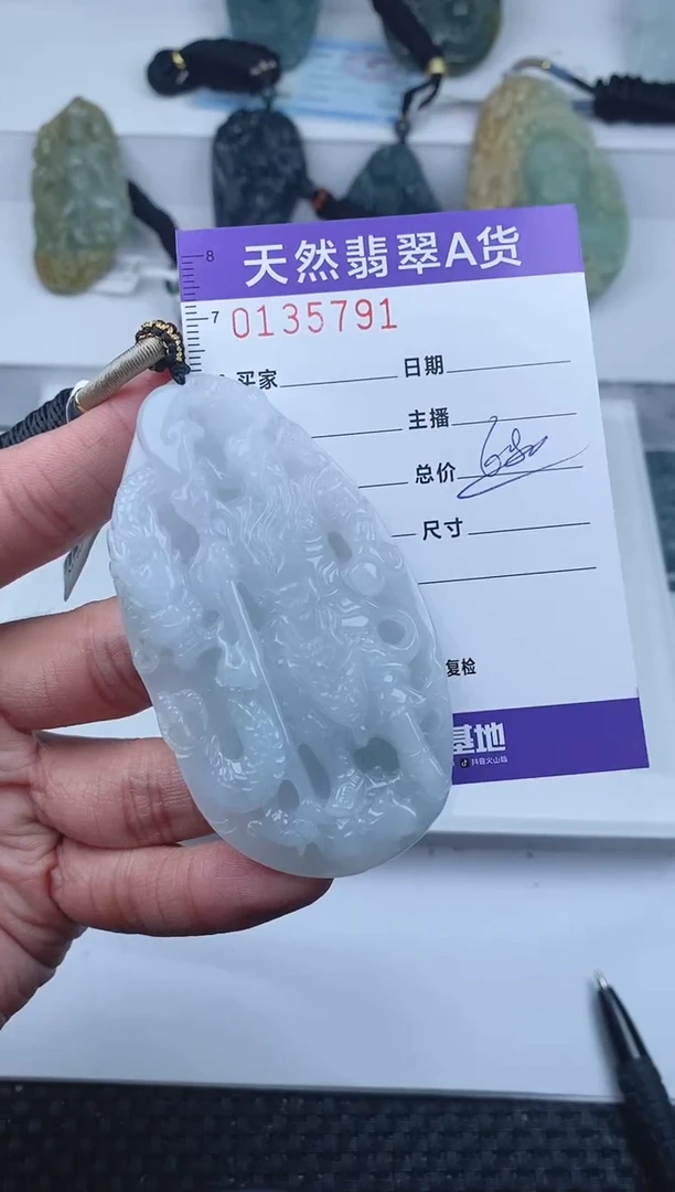 【闪购商品】翡翠颈饰未镶嵌       791