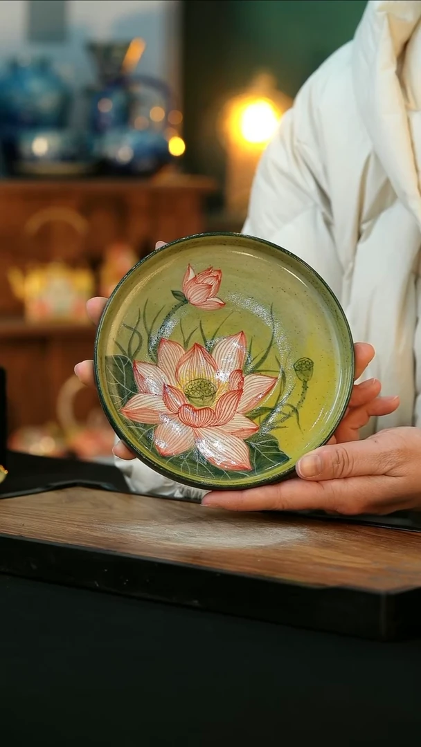 【闪购商品】杯手绘心瓷陶瓷浮力