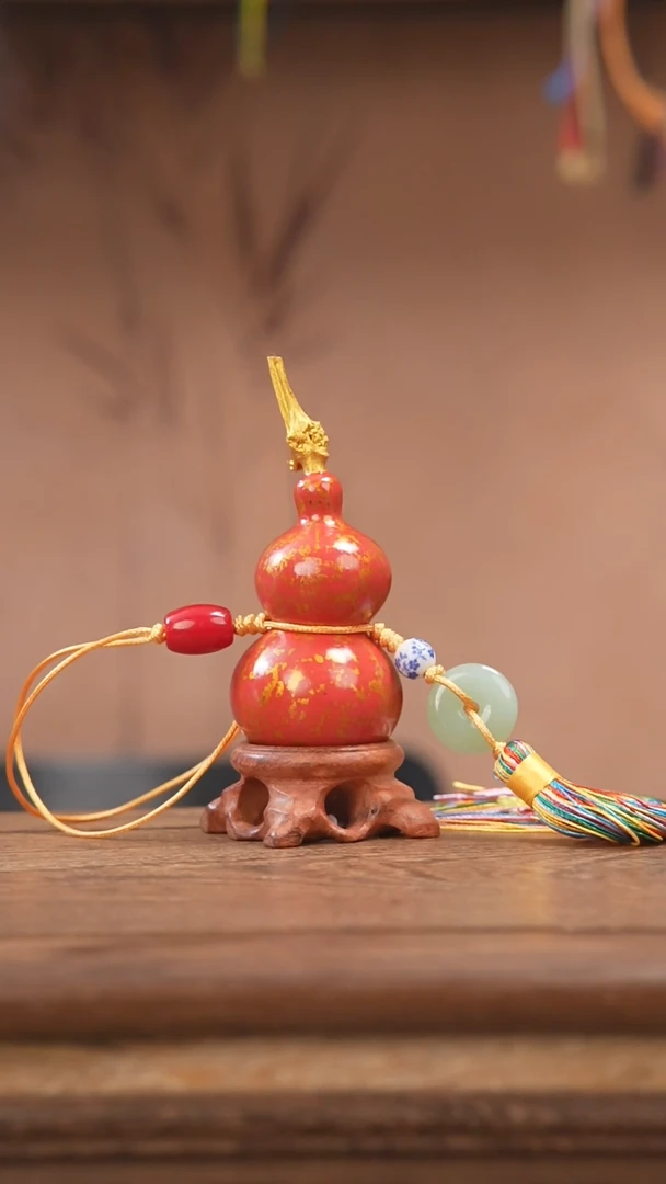 【闪购商品】723号-大漆小葫芦挂件（福利款）