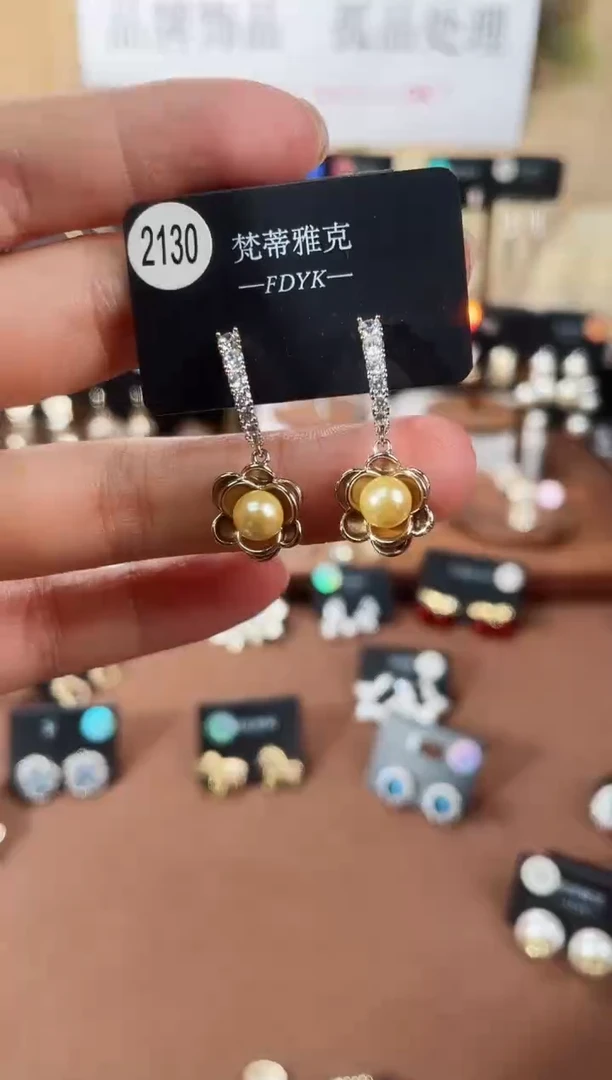 合金925银锆石梵2130