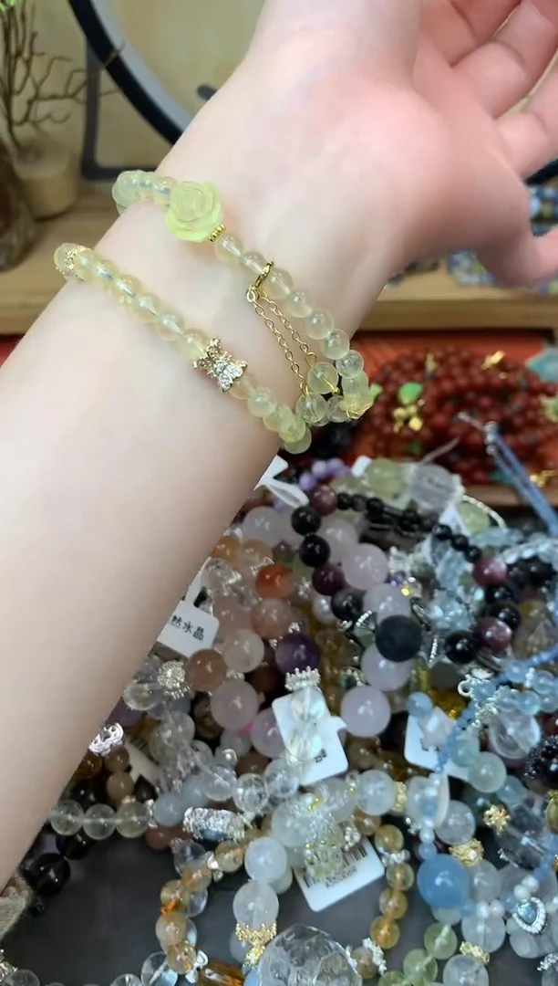 【闪购商品】黄晶手链未镶嵌430手串