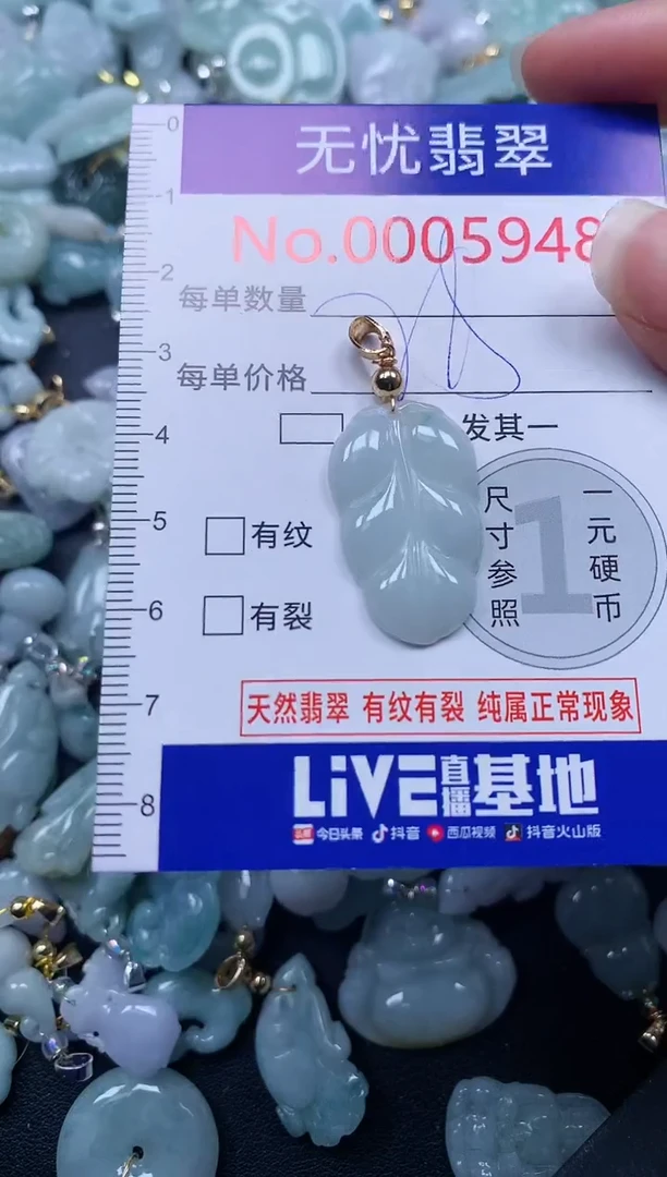 颈饰未镶嵌翡翠5948