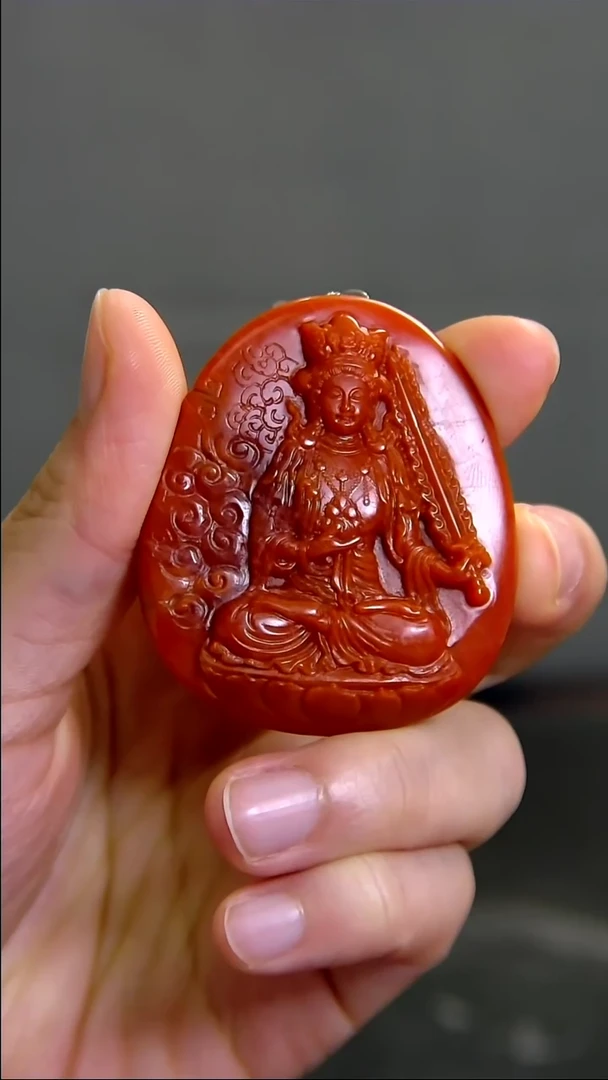 未镶嵌雕刻南红玛瑙003ZB1230产品一个
