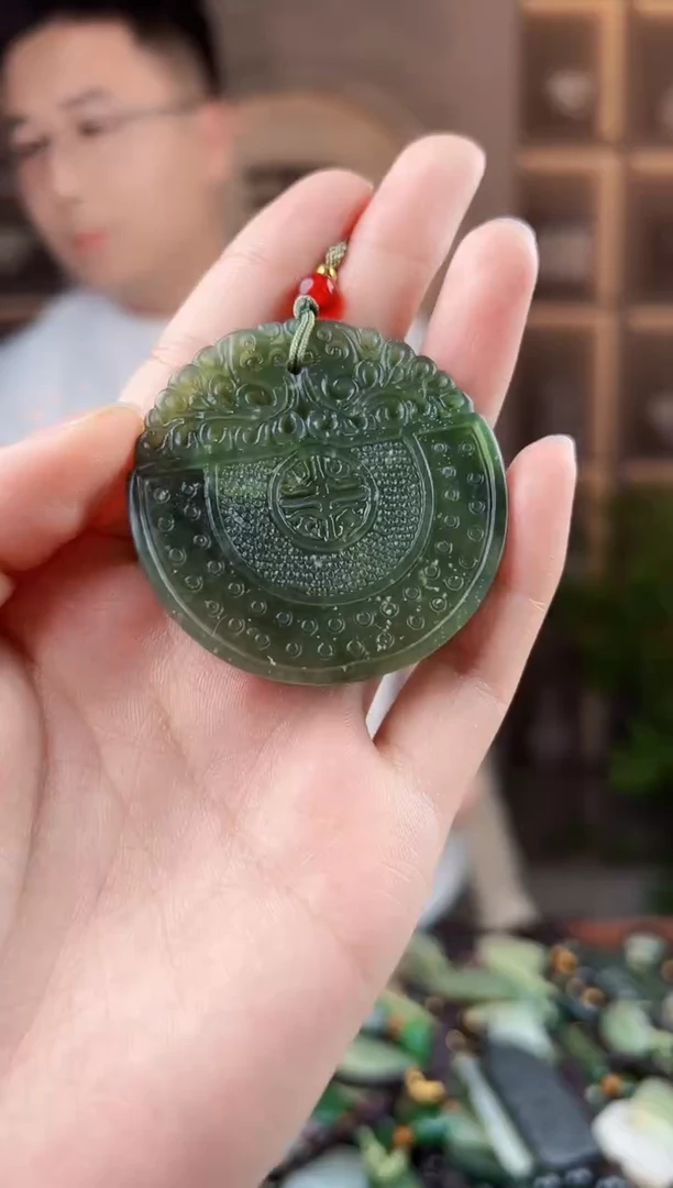 未镶嵌和田玉挂件拍一发一，拍一发一，