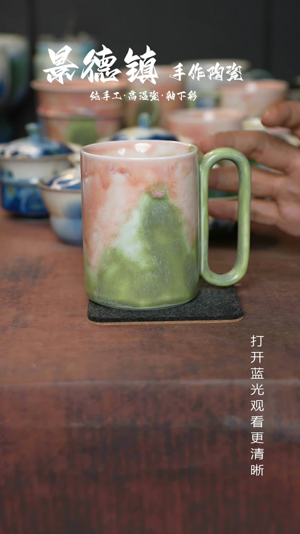 原创景德镇手工高温陶瓷008
