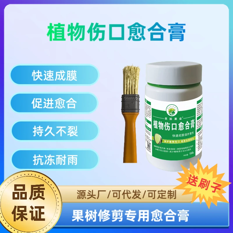 植物伤口愈合剂果树封口涂抹膏树皮修复剂果树花卉嫁接修剪愈合膏