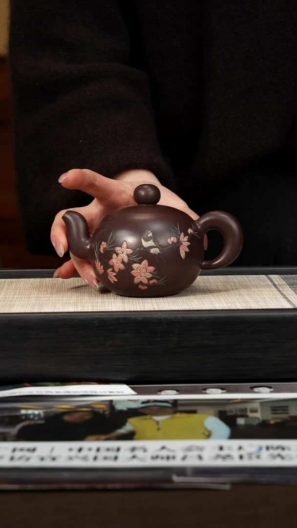 茶壶紫砂【P026】一粒珠 300c WXM