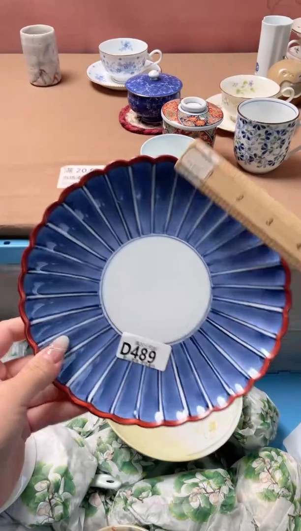 瓷片威**王瓷器瓷器D489