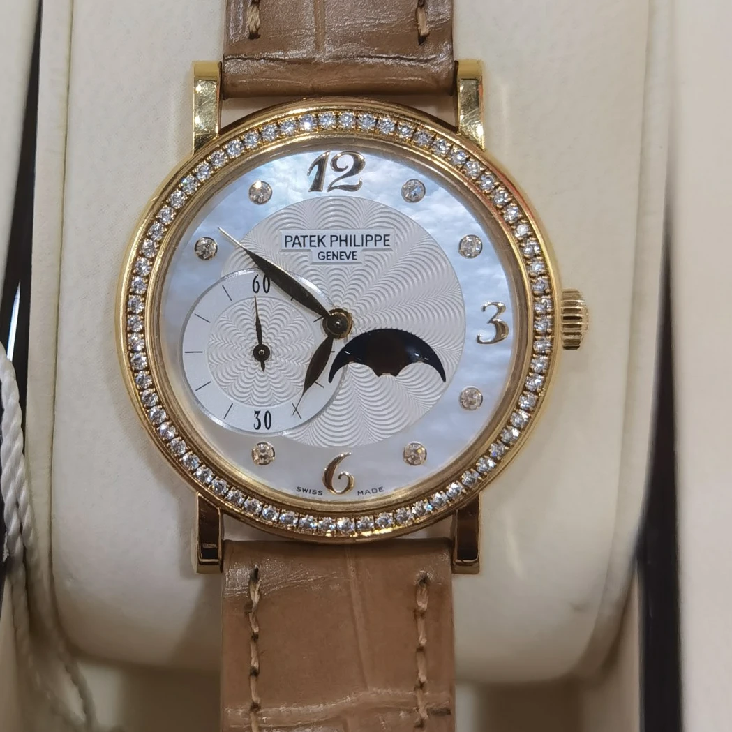 95新 Patek Philippe/百达翡丽 手动 4958J女士腕表 置换补差勿拍