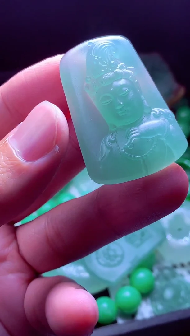 未镶嵌定制翡翠艺*#翡翠毛货定制