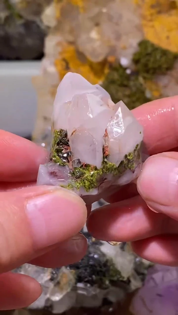 未镶嵌珠宝半成品水晶31号四川超七花园水晶