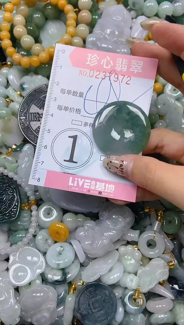 翡翠未镶嵌颈饰闪购0237972