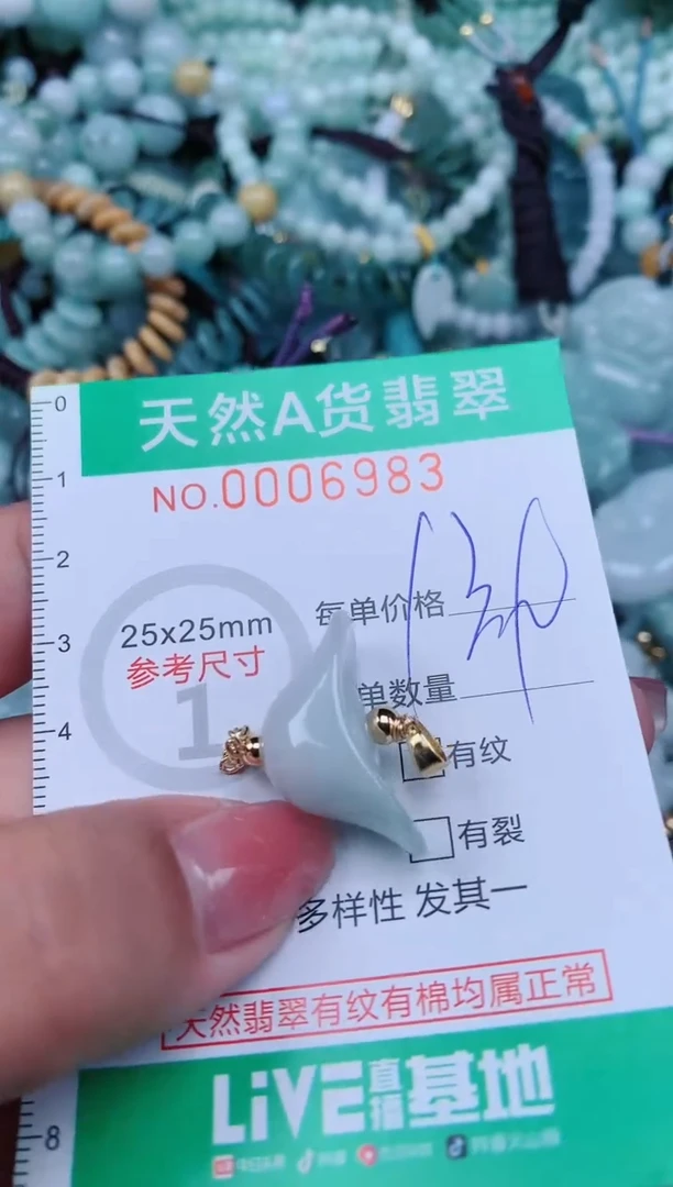 【闪购商品】翡翠颈饰未镶嵌.0006983