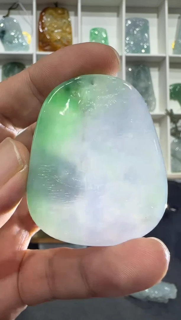 未镶嵌挂件翡翠A货翡翠多样性孤品