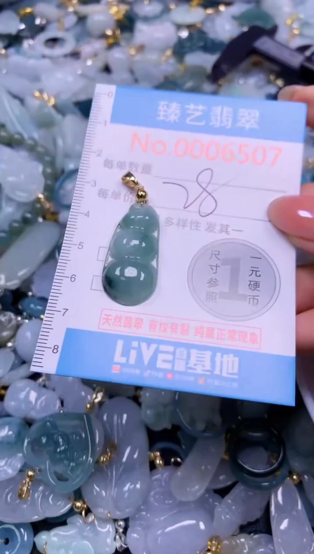 颈饰未镶嵌翡翠6507