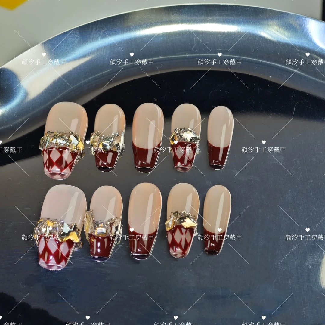 【予熹】颜汐纯手工轻奢穿戴甲