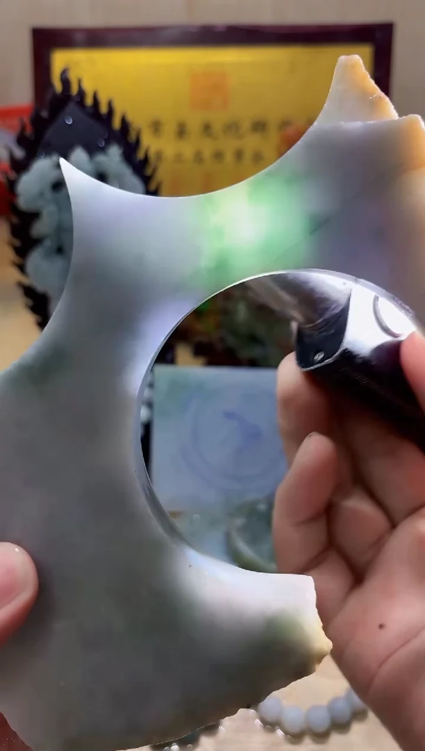 未镶嵌挂件翡翠A货常璀6866