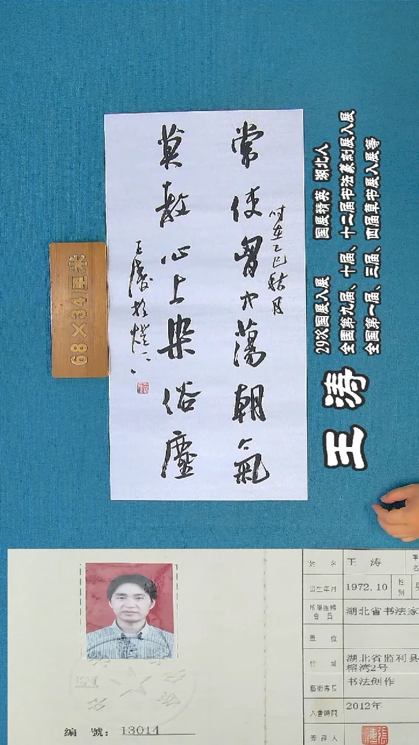 书法46R王涛书法作品