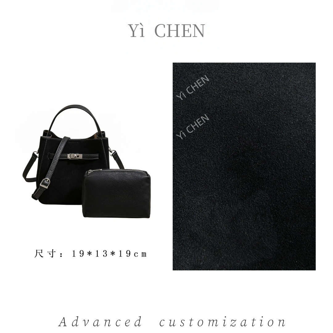 【Yì CHEN】SK-63098-黑色轻奢时尚女士新款手提单肩斜挎包