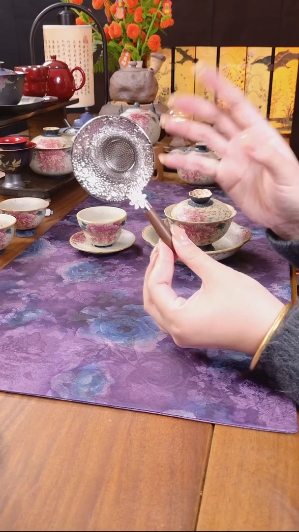 合金锡茶滤茶周边