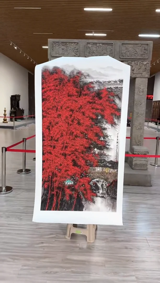 国画90赵隆轩艺术馆李庆兴老师作品