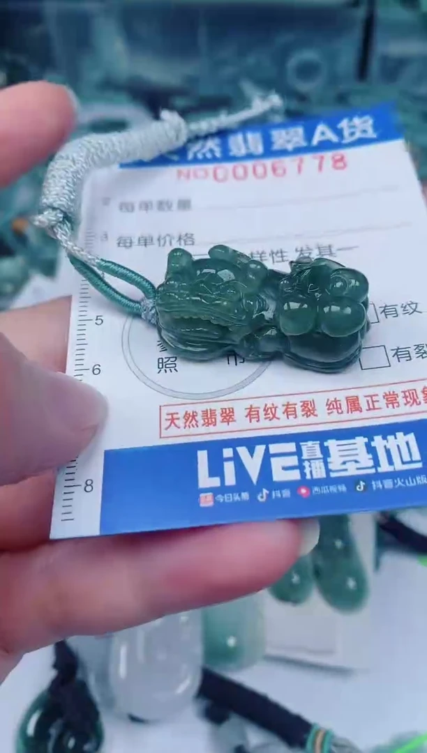 颈饰未镶嵌翡翠00006778