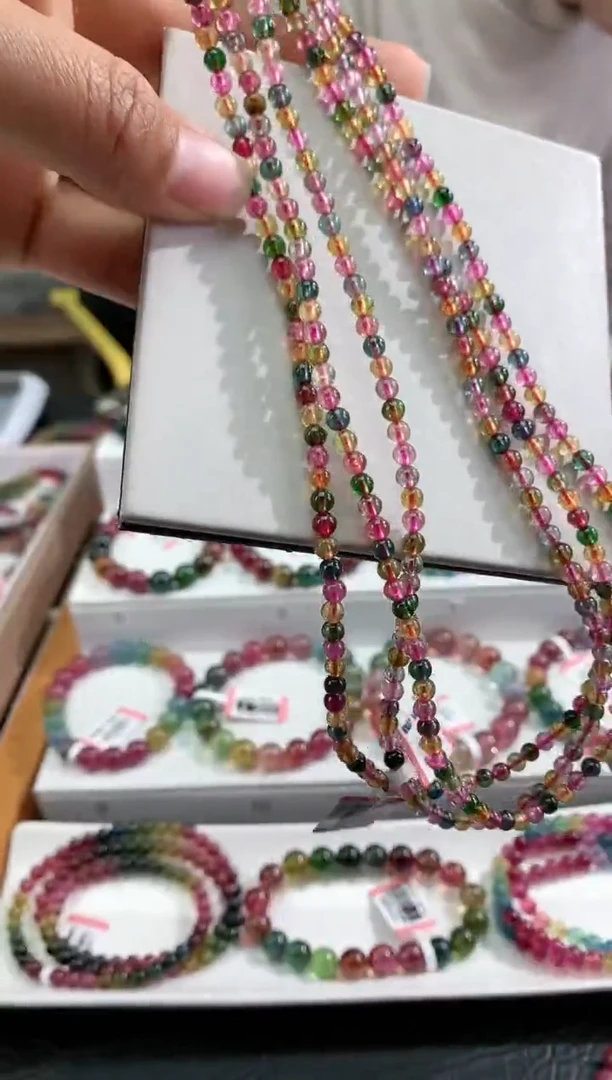 【闪购商品】碧玺手链未镶嵌多样性发一条