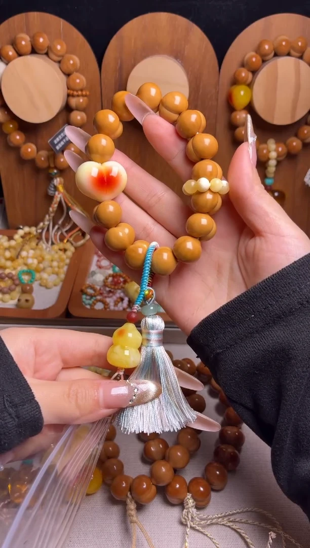 手串猴头核桃全品福利屁桃流苏手串款