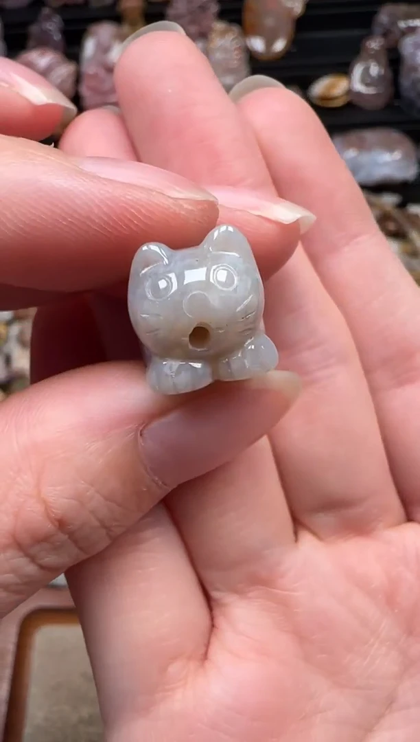 颈饰未镶嵌硅化珊瑚（珊瑚玉）611