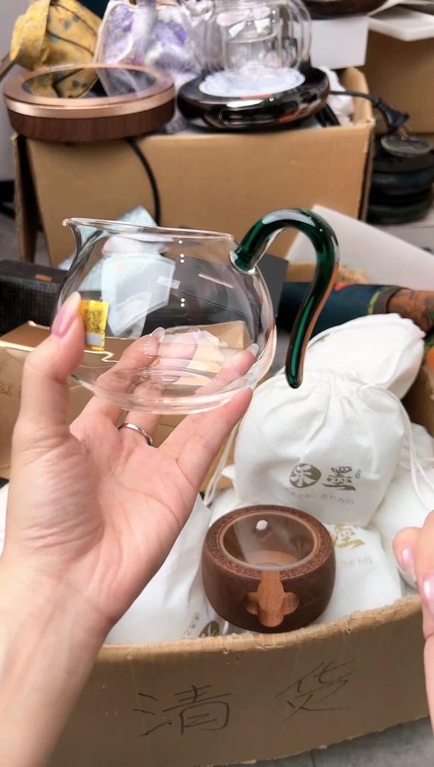 禾墨风雅茶海墨绿色