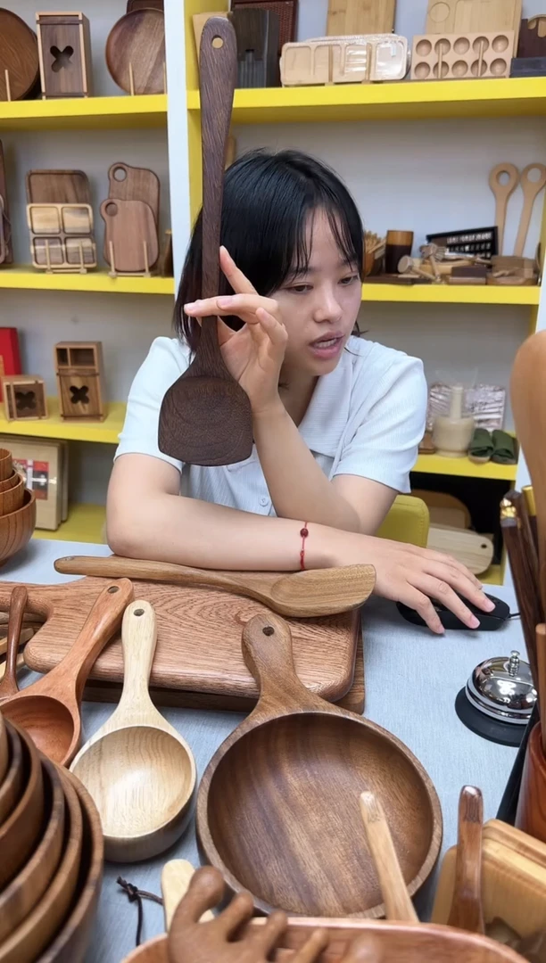 鸡翅木锅铲39*9
