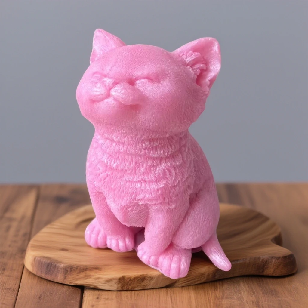 （虾盒）喵一喵猫猫手工皂焕肤瑞士卷精油皂洁面沐浴工精油香皂