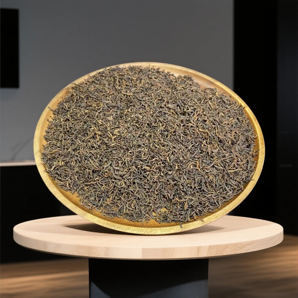 【以茶之铭】2012年班章孔雀宫廷金芽 普洱熟茶 散茶200克/袋