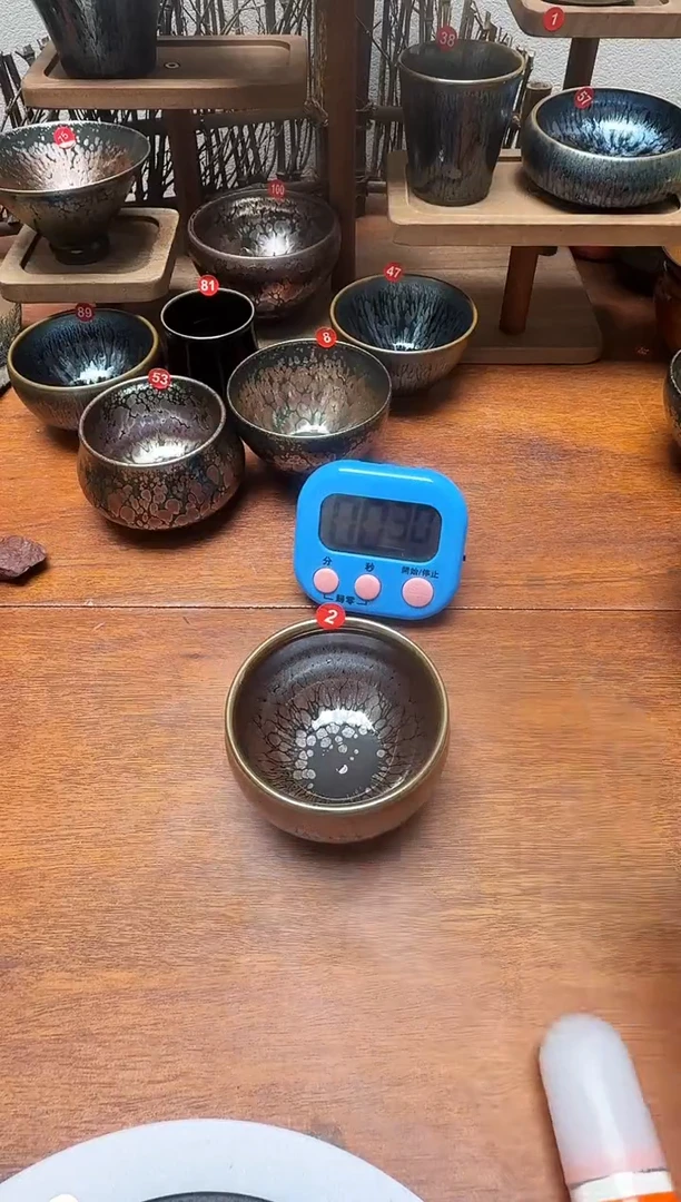 茶盏烬*生2号建盏工匠茶器
