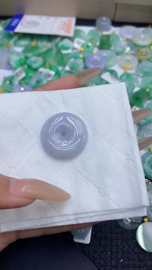 颈饰未镶嵌翡翠天然缅甸A货翡翠