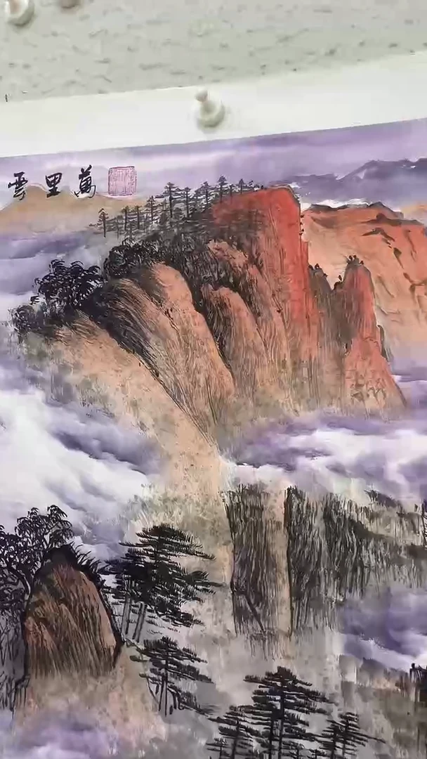 油画国画 宣纸 画约70-180厘米 -9