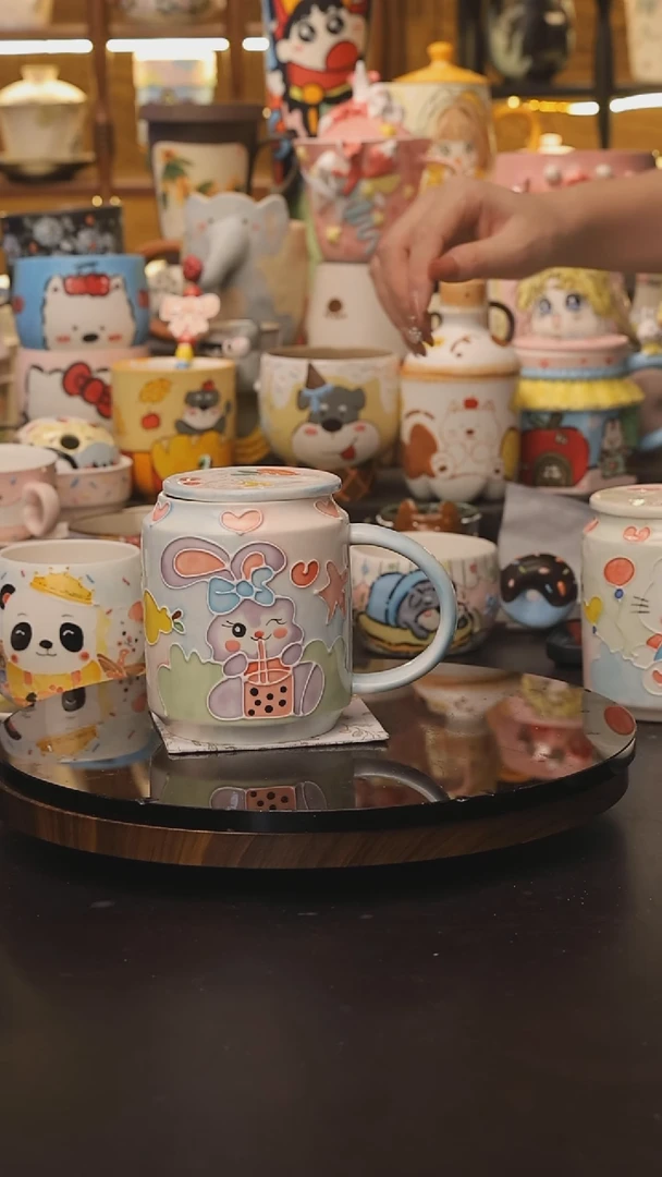 景德镇釉下彩绘设计师款式陶瓷