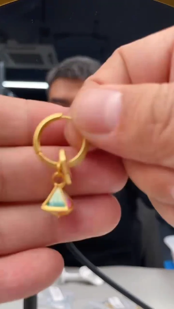 纯铜合金无R-ED020耳钉