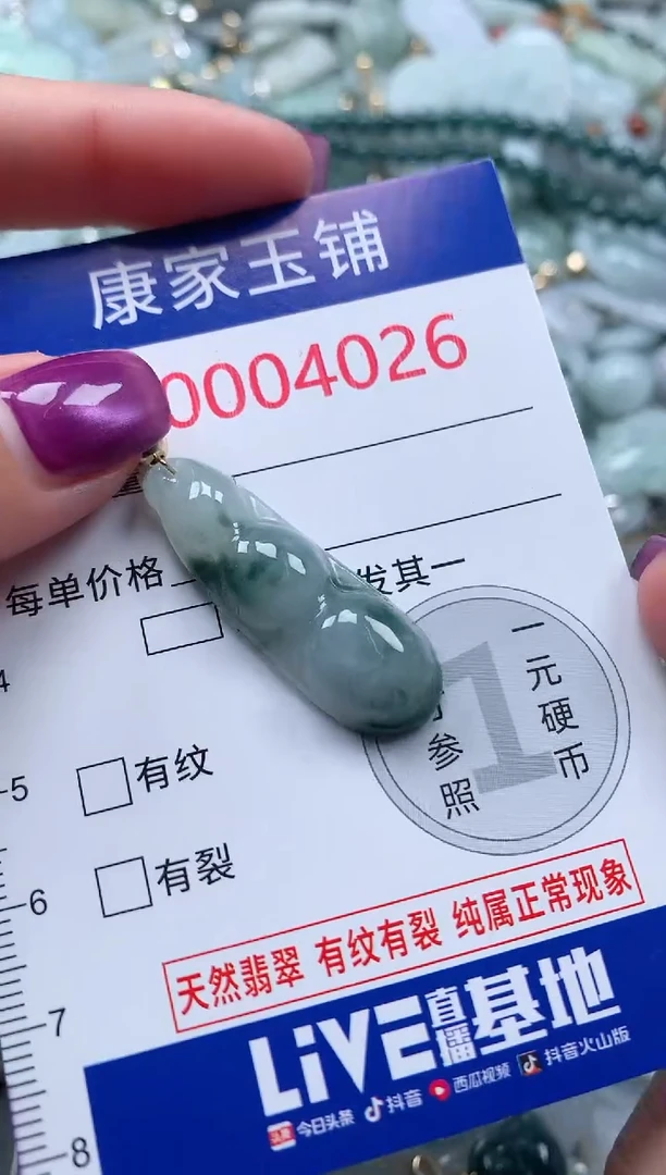 颈饰未镶嵌翡翠4026