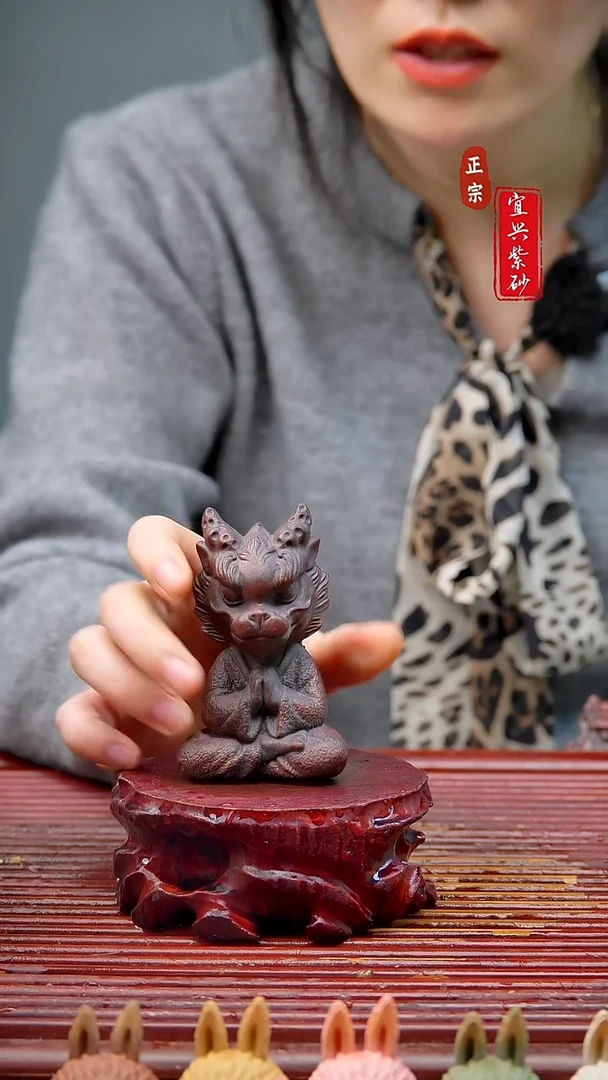 紫砂茶宠宜兴紫砂茶宠摆件