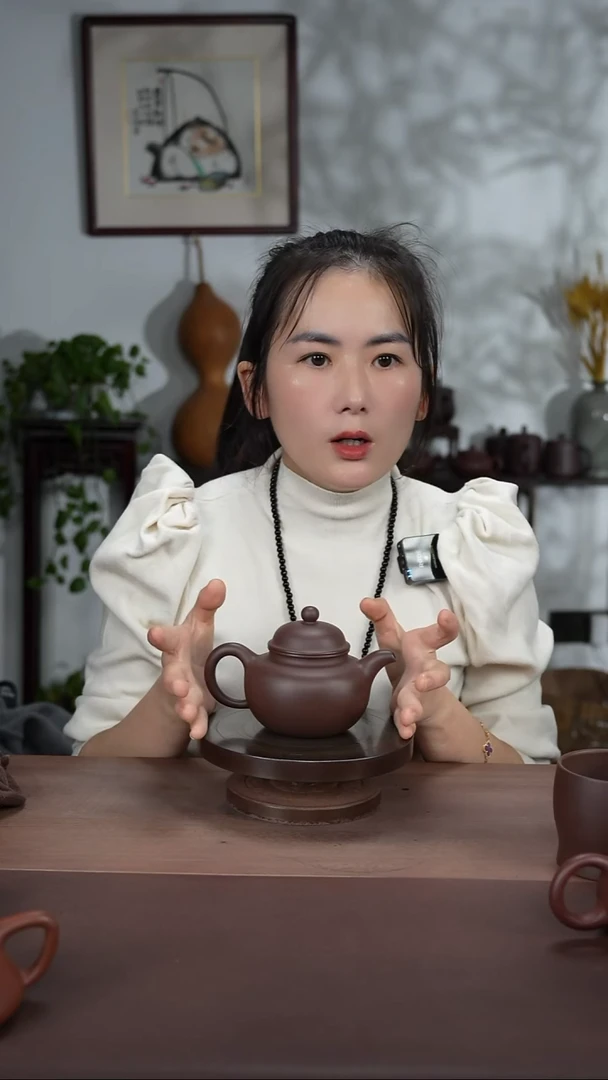 茶壶紫砂捂灰紫泥婉玉