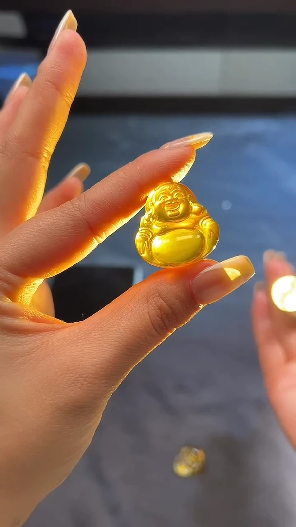 琥珀吊坠(不含链)未镶嵌吊坠