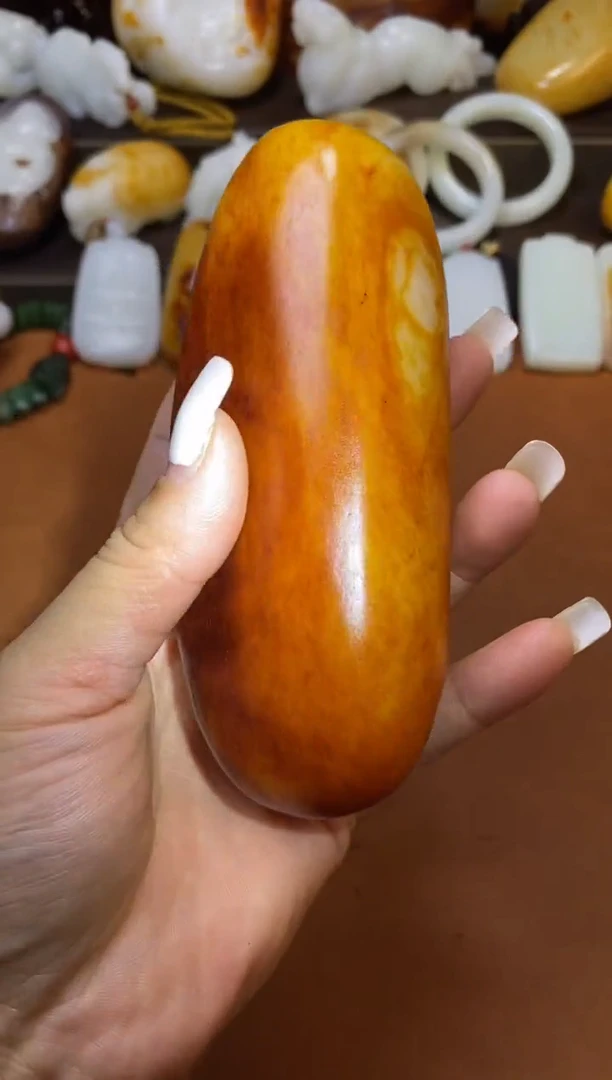 和田玉未镶嵌把件锦****…和田玉