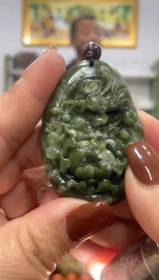 未镶嵌岫玉挂件