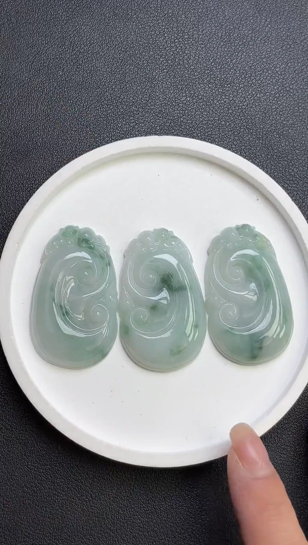 颈饰未镶嵌翡翠如意多样性发一