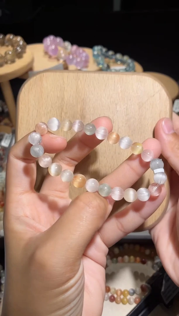 未镶嵌手链水晶21号多样性发一U 7+