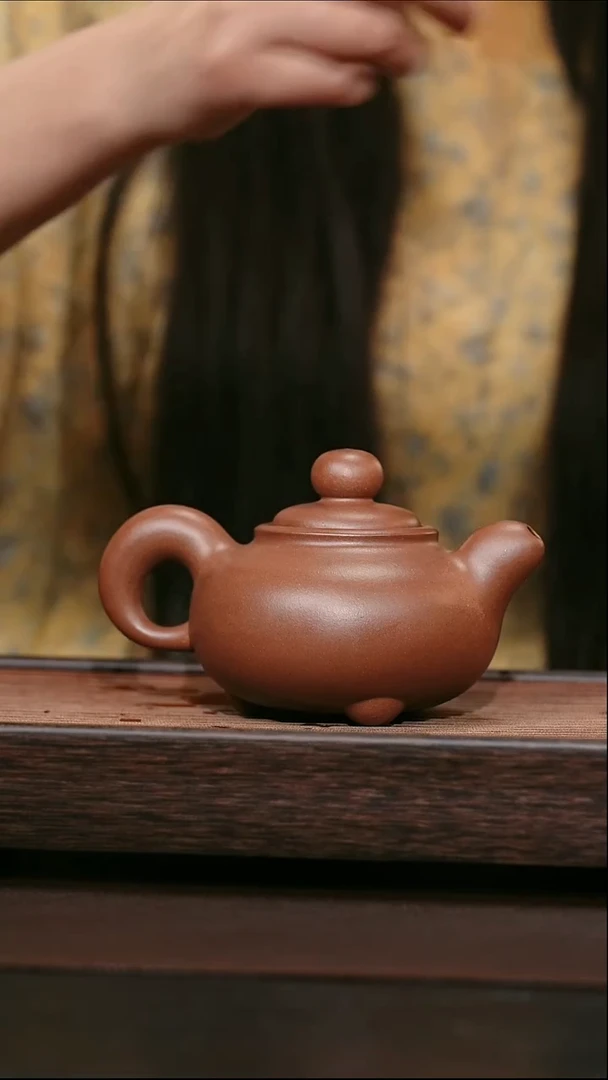 茶壶紫砂原矿紫砂壶  倒洪疾风 280cc